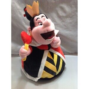 Alice in Wonderland Disney Store Queen of Hearts Plush 14"  2016